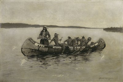 Dies war eine fatale Einschiffung von Frederic Remington