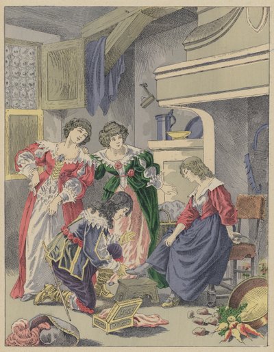Cendrillon, Aschenputtel von Frederic Theodore (after) Lix
