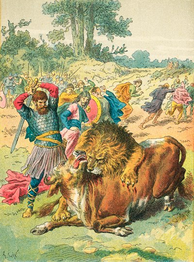 Pepin-Le-Bref am Champ de Mars von Frederic Theodore Lix
