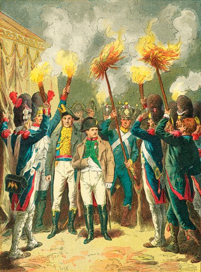 Der Vorabend der Schlacht von Austerlitz von Frederic Theodore Lix
