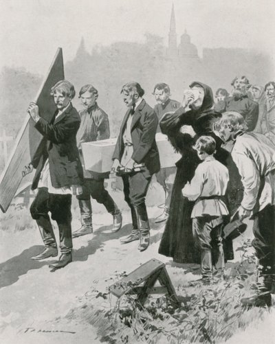 Eine bürgerliche Beerdigung von Frederic de Haenen