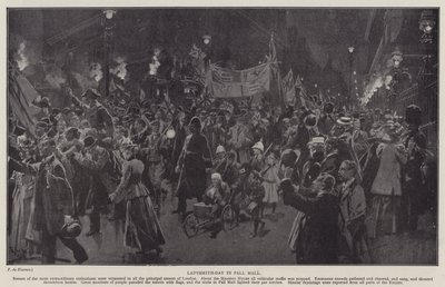 Ladysmith-Tag in Pall Mall von Frederic de Haenen