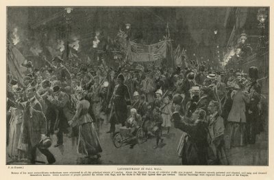 Ladysmith-Tag in Pall Mall von Frederic de Haenen