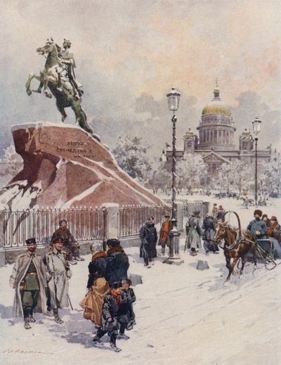 Denkmal von Peter I. von Frederic de Haenen