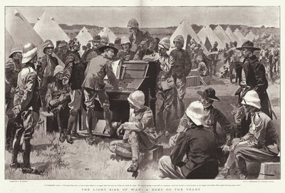 Die helle Seite des Krieges, ein Duett auf dem Veldt von Frederic de Haenen