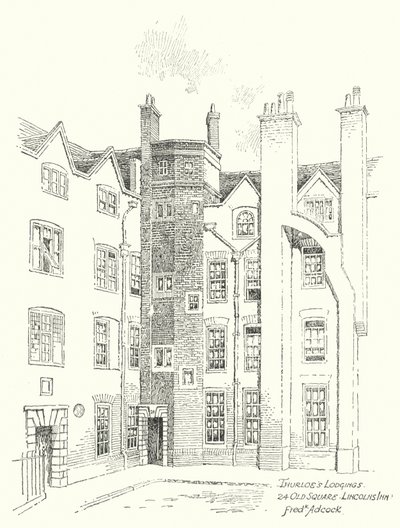 Thurloes Unterkunft, 24 Old Square, Lincoln
