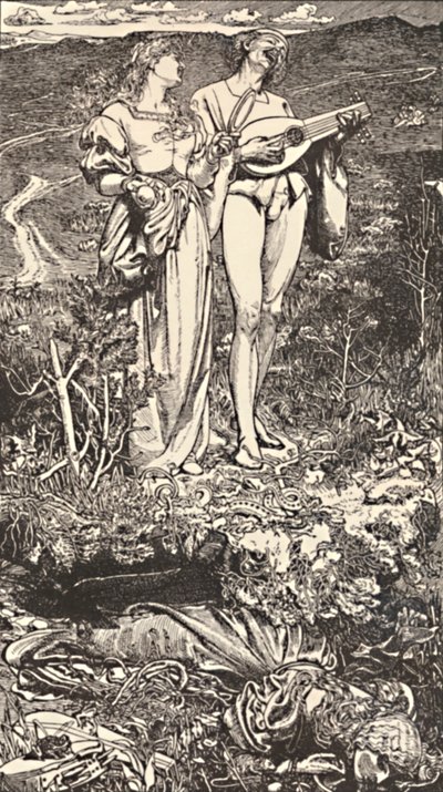 Amor Mundi. Aus Christine Rossettis Gedicht von Frederick Augustus Sandys