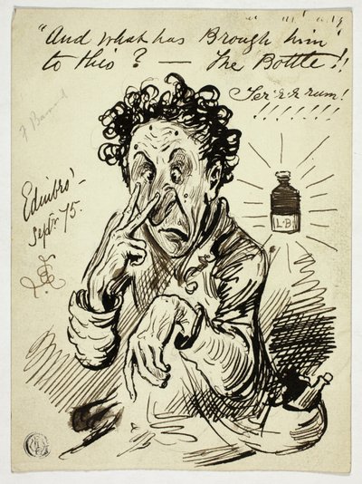 Und was hat ihn dazu gebracht? - Die Flasche!! von Frederick Barnard
