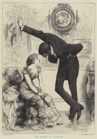 Er beugt sich, um zu erobern von Frederick Barnard