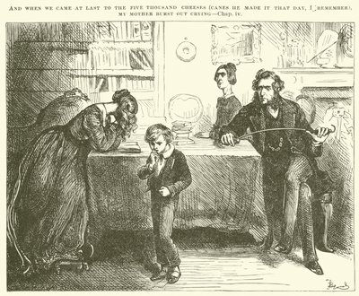 Illustration für David Copperfield von Frederick Barnard