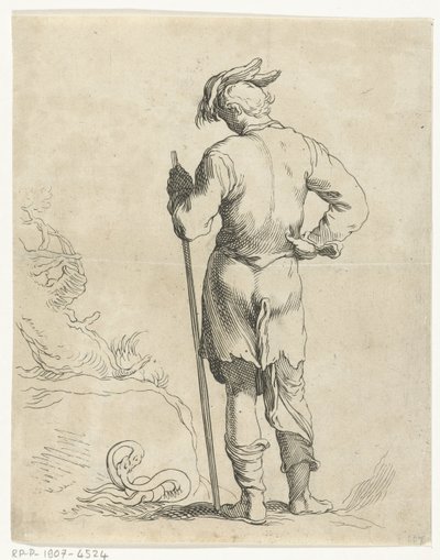 Stehender Mann von Frederick Bloemaert