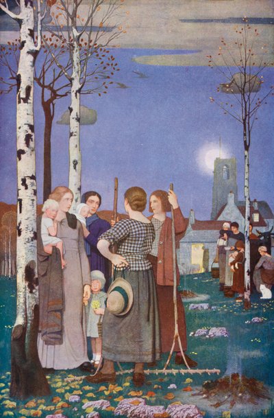 In den Tagen des großen Schattens von Frederick Cayley Robinson