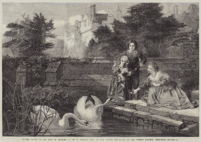 Hever Castle zur Zeit von Charles I. von Frederick Goodall