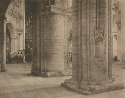 Ely Cathedral: Durch das Kirchenschiff und den Oktogon von Frederick Henry Evans