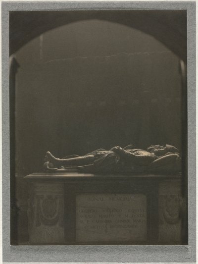 Westminster Abbey, Grab von Sir Georges Villiers (gest. 1605) von Frederick Henry Evans