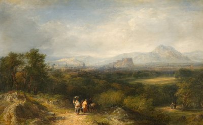 Edinburgh von Corstorphine, 1846 von Frederick Henry Henshaw