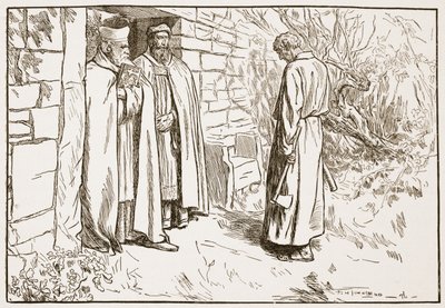 Owini im Kloster, Illustration aus 
