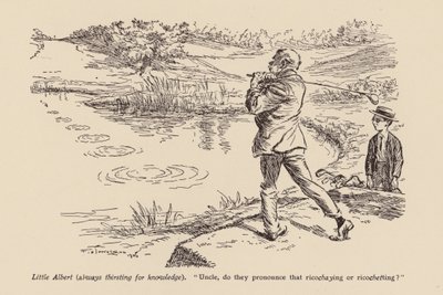 "Onkel, sprechen sie das Ricoshaying oder Ricochetting aus?" von Frederick Henry Townsend