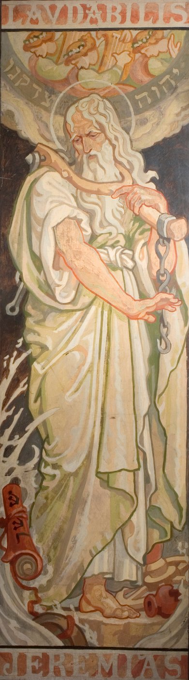 Propheten aus dem Alten Testament: Jeremia, ca. 1910 von Frederick James Sheilds