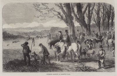 Hetzjagd-Treffen im Hampton Park von Frederick John Skill