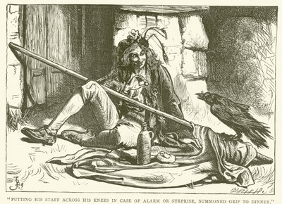Illustration für Barnaby Rudge von Frederick L. Bernard