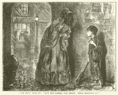 Illustration für Bleak House von Frederick L. Bernard