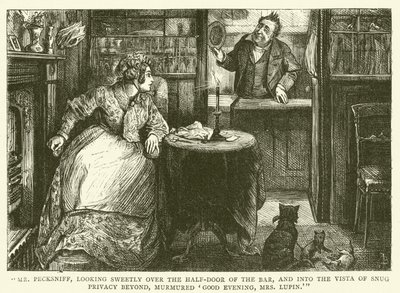 Illustration für Martin Chuzzlewit von Frederick L. Bernard