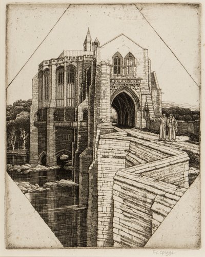 St Botolphs Brücke Nr. 2, 1936-37 von Frederick Landseer Maur Griggs