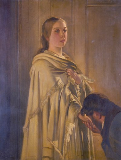 Königin Victoria erhält die Nachricht von ihrer Thronbesteigung im Kensington Palace, 20. Juni 1837, 1909 von Frederick P Shuckard