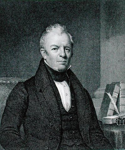 James Kent (1763-1847) graviert von Asher Brown Durand (1796-1886) von Frederick R. (after) Spencer