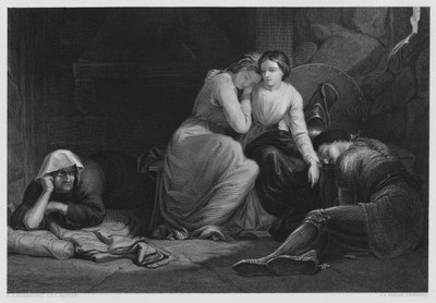 Florimel und die Hexe von Frederick Richard Pickersgill