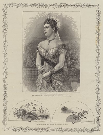 Königliche Hochzeit von Prinzessin Beatrice und Prinz Heinrich von Battenberg von Frederick Sargent