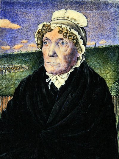 Porträt der zweiten Frau von William Williams, ca. 1828 von Frederick Tatham