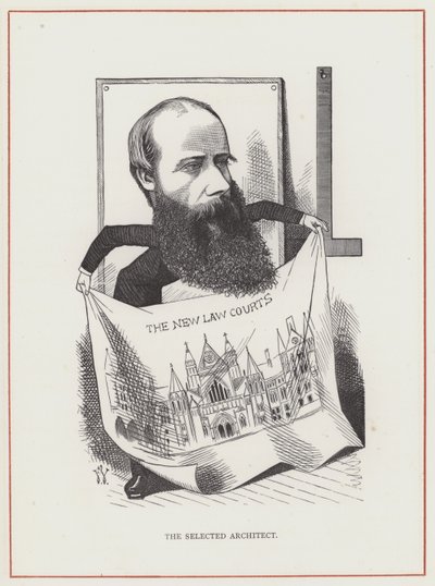George Edmund Street, Architekt, Die neuen Gerichte von Frederick Waddy