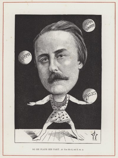John Hollingshead von Frederick Waddy