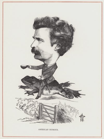 Mark Twain von Frederick Waddy