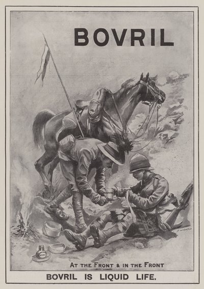 Werbung, Bovril von Frederick William Burton