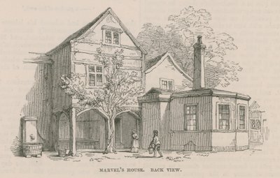 Haus von Andrew Marvel, Highgate von Frederick William Fairholt