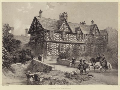 Pitchford Hall, Shropshire von Frederick William Hulme