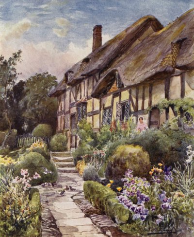 Ann Hathaways Cottage, Außenansicht von Frederick William Newton Whitehead
