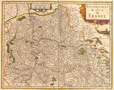 Île-de-France, Frankreich von Frederick de Wit