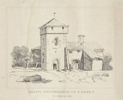 Een boerenhofstede von Frederik Böger