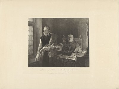 Die letzten Augenblicke von Egmond in seiner Zelle, 1568 von Frederik Hendrik Weissenbruch (possibly)