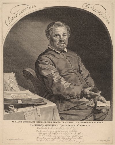 Jacob Cornelius von Frederik Hendrik van den Hove after Cornelis Visscher