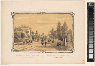 Kirchweg in Velp von Frederik Lodewijk Huygens