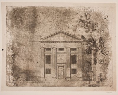 Die Fassade des Königlichen Theaters von Frederik Ludvig  Bradt