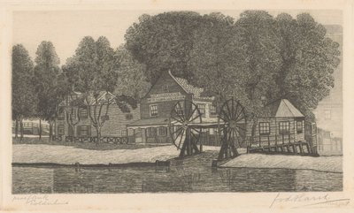 Polderhaus von Frederik van der Harst (signed by artist)