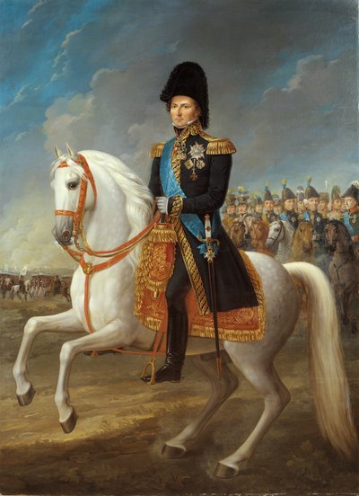 Porträt von Jean Baptiste Jules Bernadotte (1763-1844), Marschall von Frankreich, König von Schweden und Norwegen von Fredric Westin