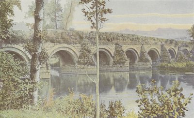 Airvault, Vernay-Brücke, Mittelteil von French Photographer