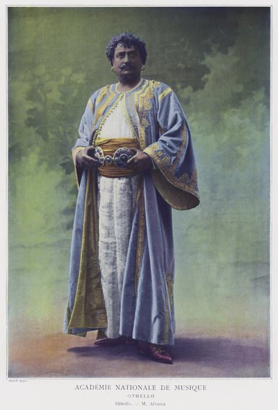 Albert Alvarez in der Titelrolle in Othello von French Photographer